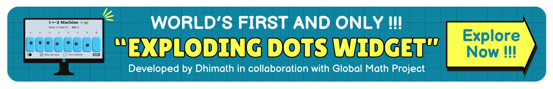 Exploding Dots Widget