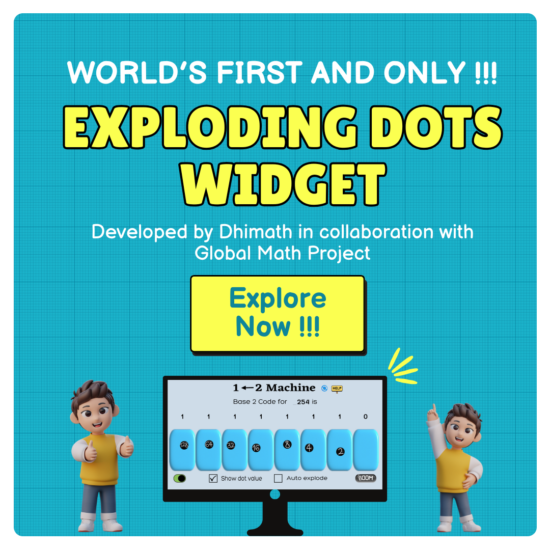 Exploding Dots Widget